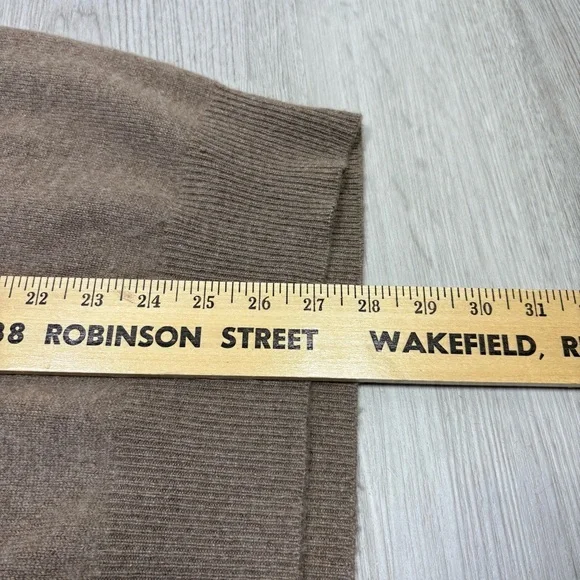 2 Daniel Cremieux Sweater Mens Large Black Cashmere V Neck Classic Pullover Blue - Picture 16 of 16